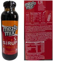 Mezzo Mix Sirup f&uuml;r Wassersprudler (330ml Flasche)