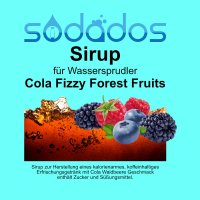sodados Sirup Cola Fizzy Forest Fruits f&uuml;r...